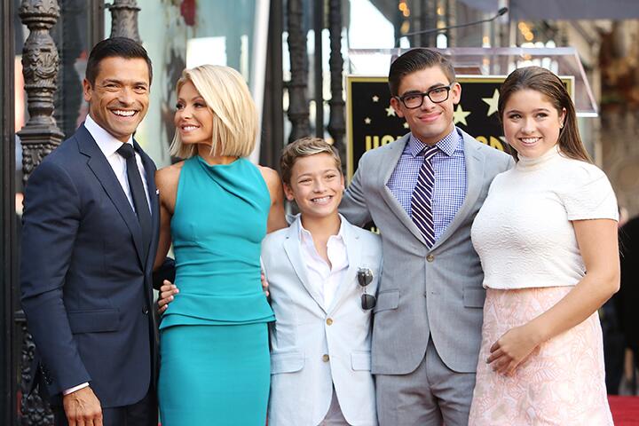 Kelly Ripa Honored With Star On The Hollywood Walk Of Fame