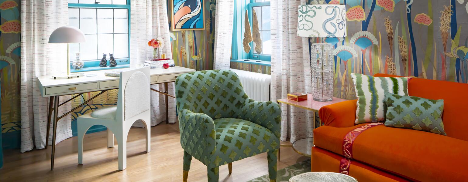 A room designed by Courtney McLeod, Principal of Right Meets Left Interior Design