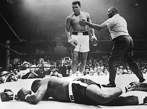 Muhammad Ali Sonny Liston Knock Out