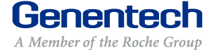 Logo for Genentech A Member of the Roche Group