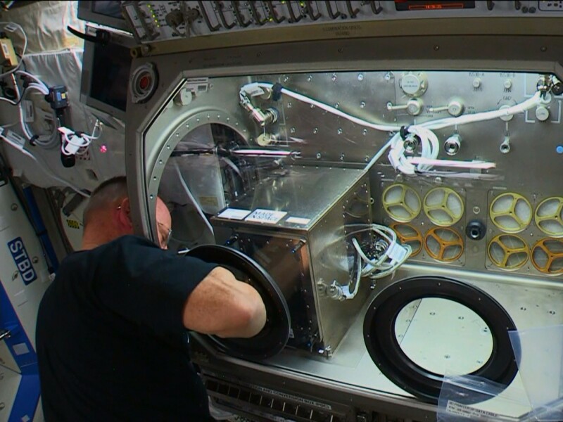 Installing 3D Printer on International Space Station