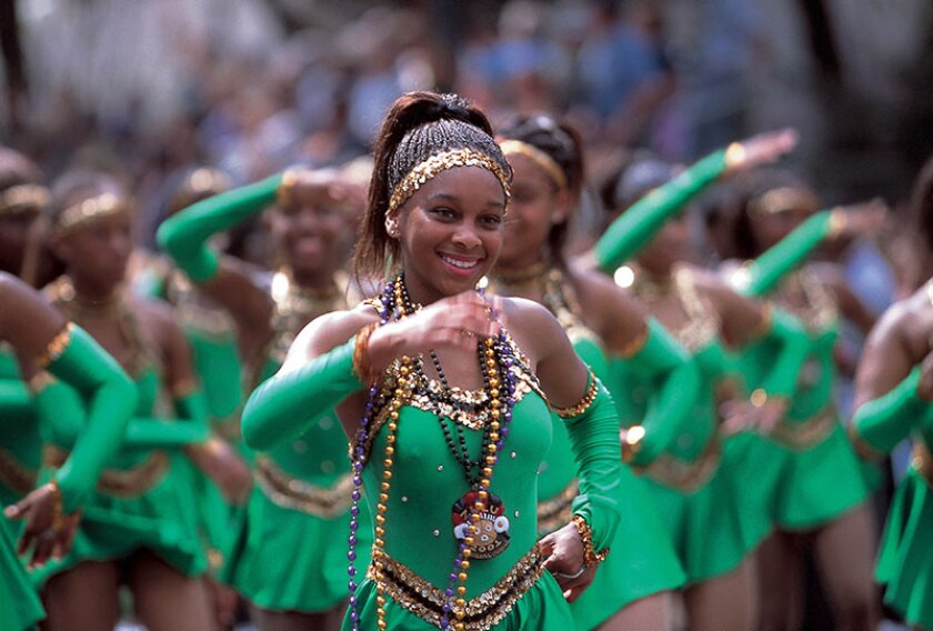 Candid shot during Carnival