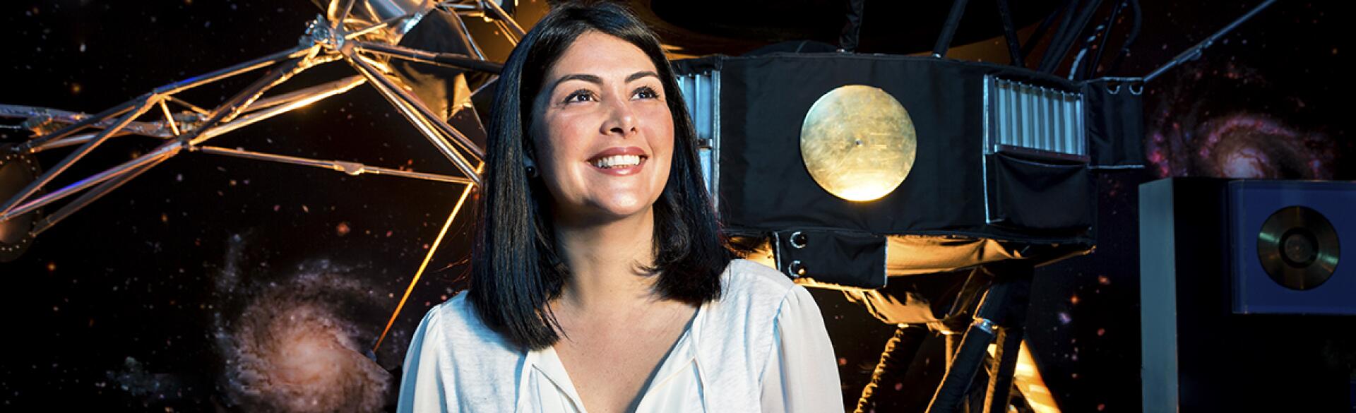 An image of NASA engineer Diana Trujillo.