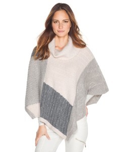 WHBM Patchwork Poncho