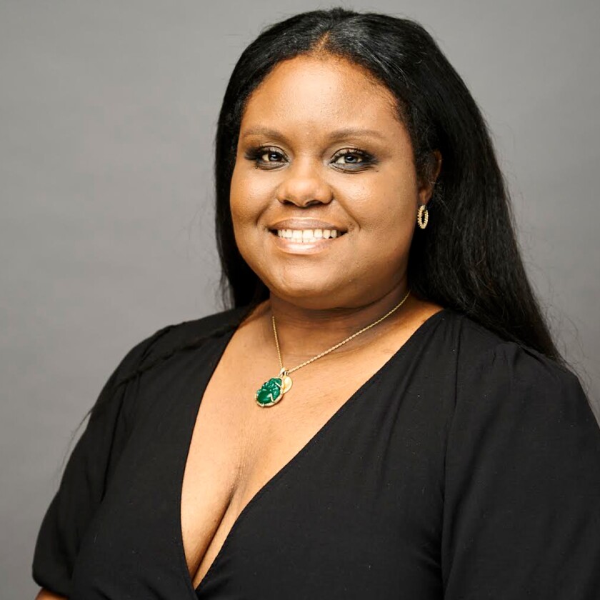 Portrait of Sonjauh V. Green, owner of Nola Organic Spa