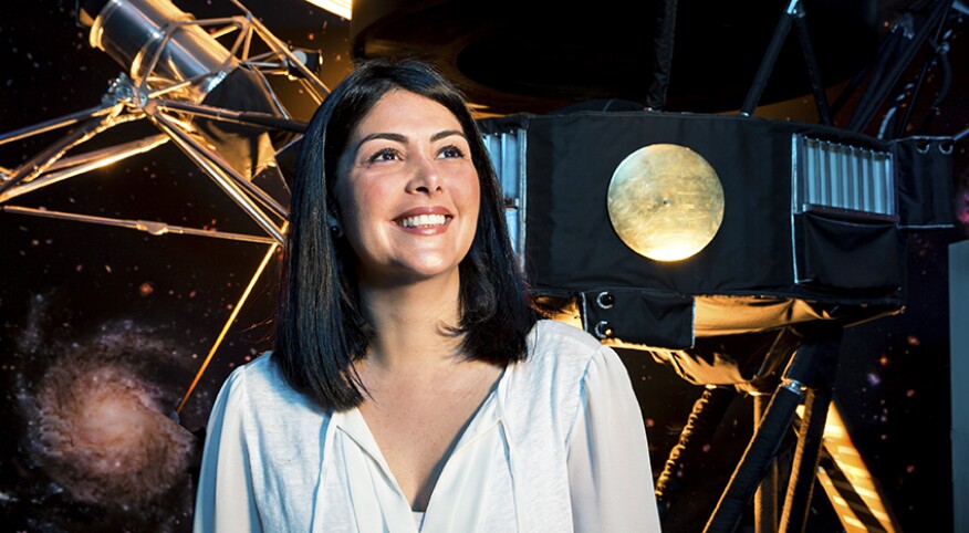 An image of NASA engineer Diana Trujillo.