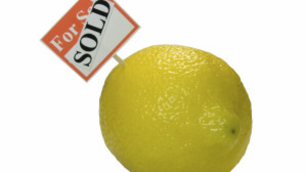 Selling a lemon investment