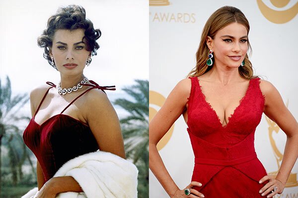 Sophia Loren and Sofia Vergara