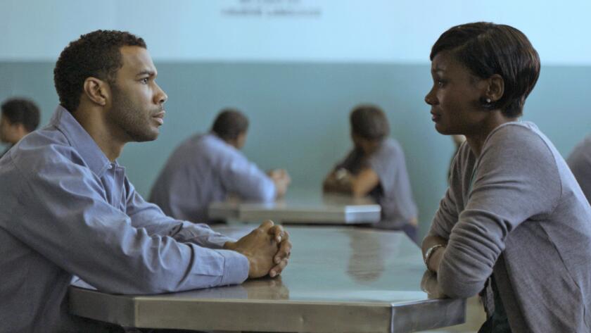MIDDLE OF NOWHERE, from left: Omari Hardwick, Emayatzy E. Corinealdi, 2012. ©AFFRM/Courtesy Everett MiddleOfNowhere_MCDMIOF_EC075_1800