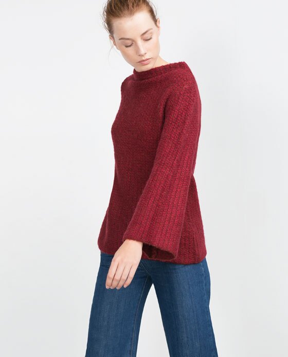 Zara Bell Sleeve Sweater