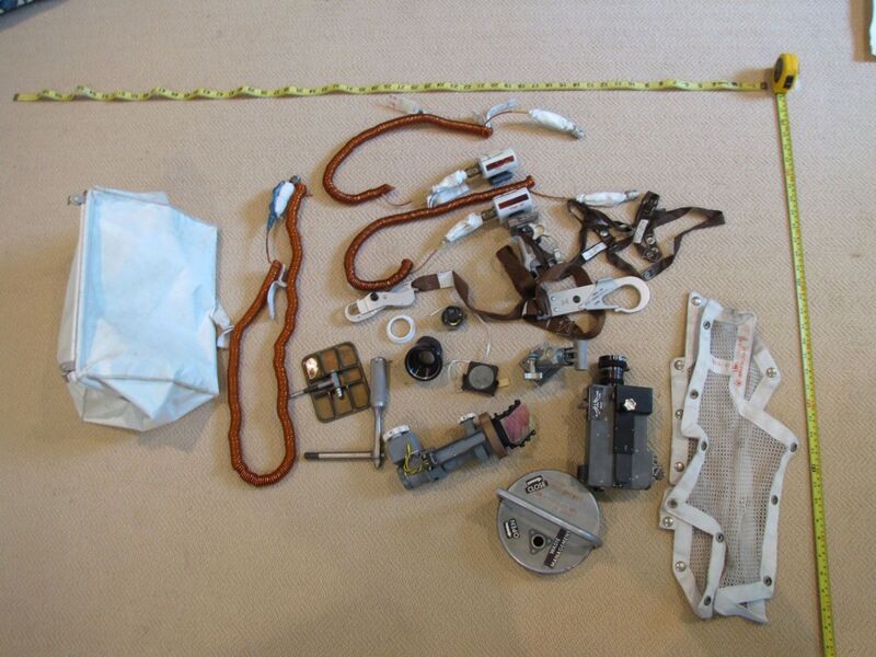Neil Armstrong moon tools