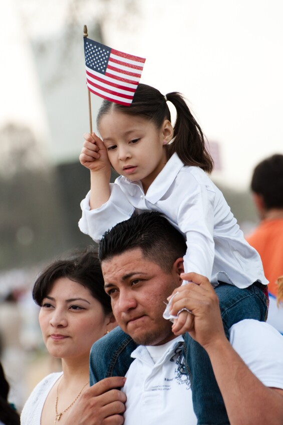 Immigration Rally in Washington