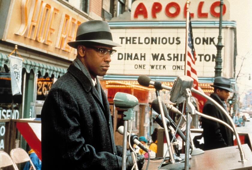 MALCOLM X / Malcolm X USA 1992 / Spike Lee Malcolm X (DENZEL WASHINGTON) Regie: Spike Lee aka. Malcolm X. Image shot 2008. Exact date unknown.