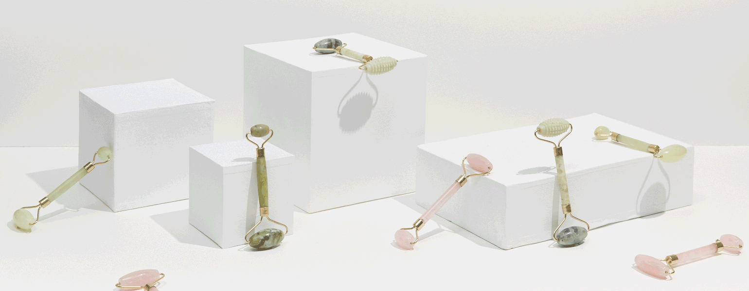 AARP, The Girlfirend, Jade Rollers, Rose Quartz, beauty treatment, facial, at home, wrinkels