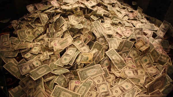 pile of cash