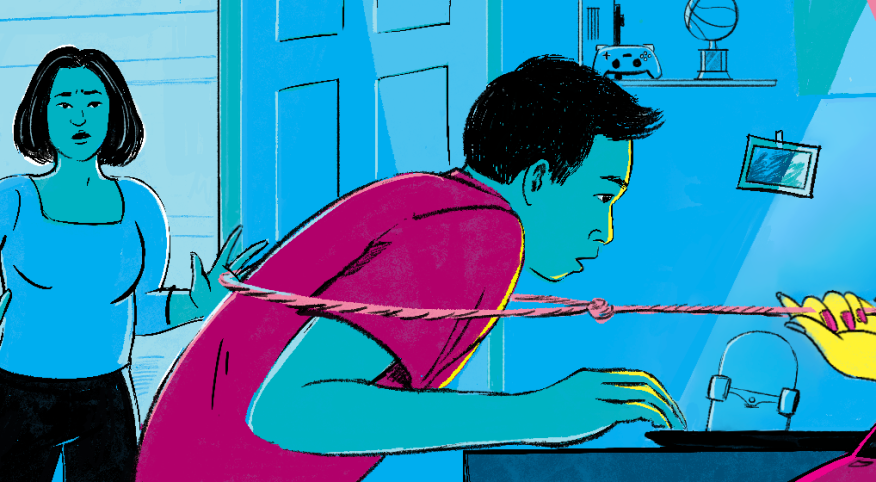 illustration_of_teenage_boy_getting_lured_into_laptop_by_women_sextortion_by_Vivian Shih_1440x560.png