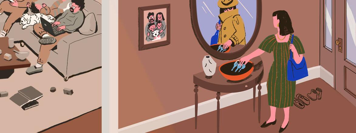 illustration_of_woman_grabbing_keys_and_seeing_her_reflection_dressed_as_a_spy_by_jade_schulz_1440x560.jpg