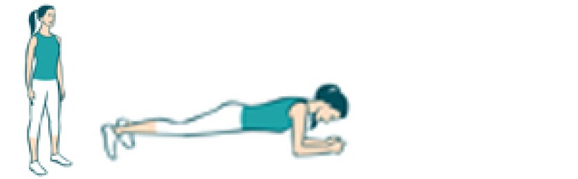 girlfriend, aarp, exercise, fitness, plank