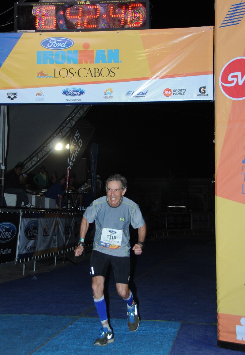 Eric Spector, Ironman Finish