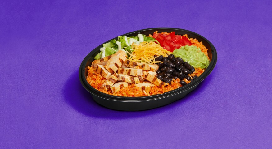 healthy fast food power bowl by Taco Bell