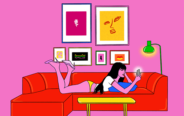 illustration_of_couple_facetiming_in_their_own_homes_quarantine_612x386.gif