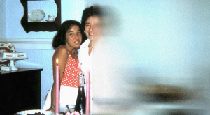 photo of mother and daughter image fading into a blur