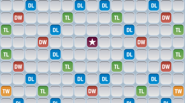 Words with friends board