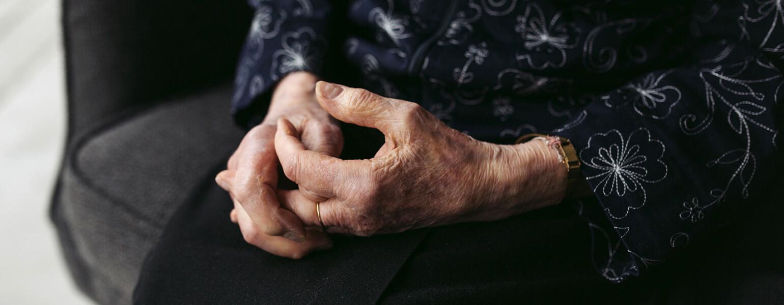 103 Year Old Womans Hands