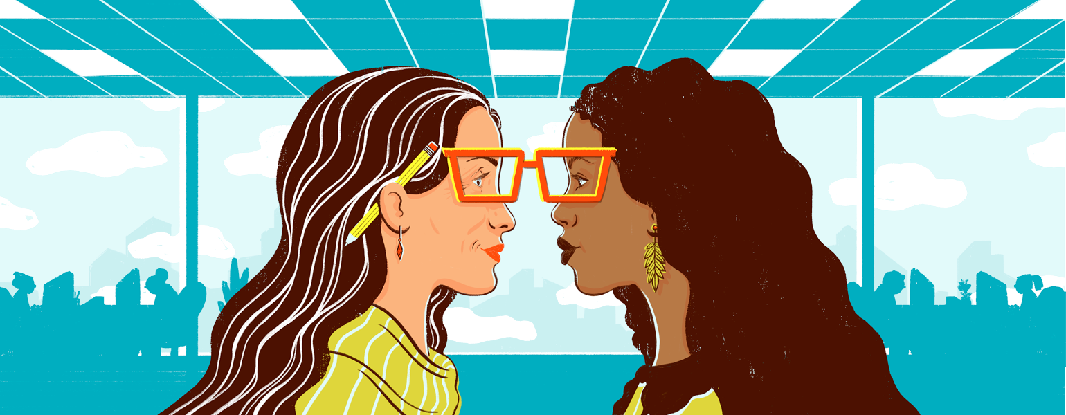 Millennial Boss, girlfriend, aarp