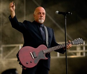 Bill Joel Plays At Fenway Park