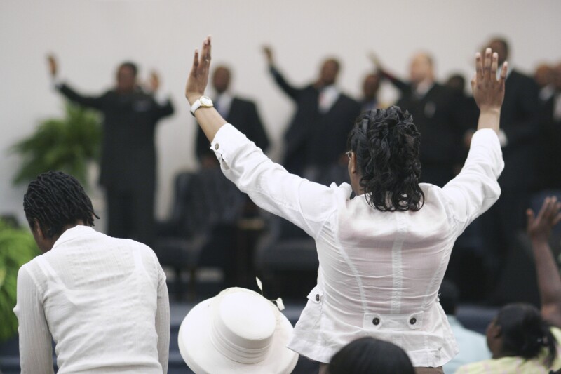 Black Church Service