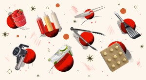 Illustration of cooking utensils