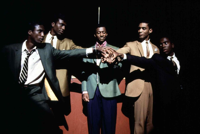 The Five Heartbeats  Five Heartbeats,  Eddie King (Michael Wright), J.T. Matthews (Leon), Donald Matthews (Robert Townsend),