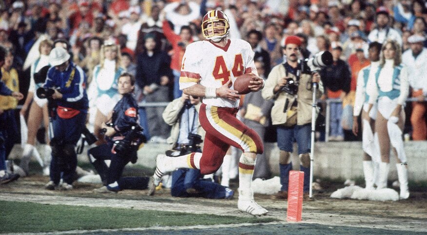 Washington Redskins John Riggins, Super Bowl XVII