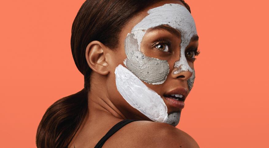 woman wearing face masks