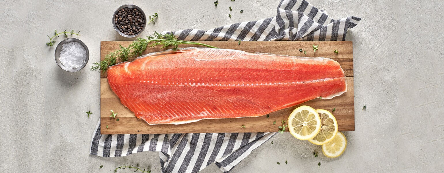 Wild Caught Alaskan Sockeye Salmon Filet