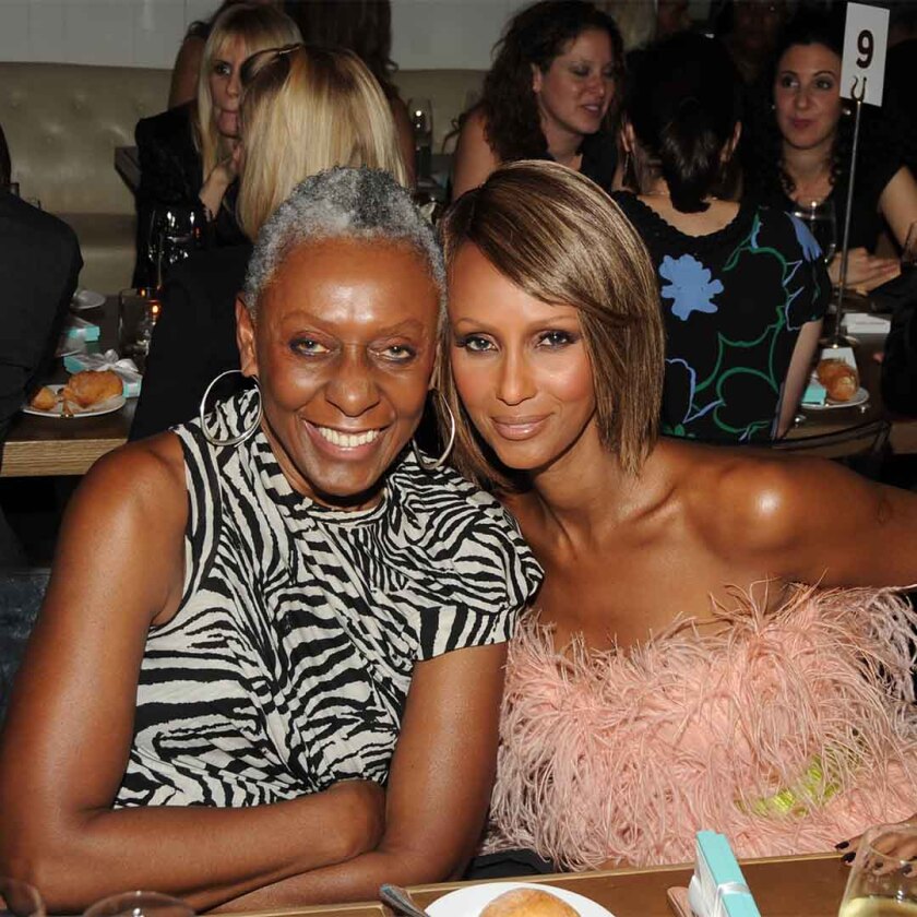 Bethann Hardison with Man