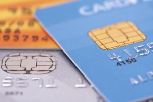 Credit cards with EMV chip