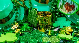 Colourful St. Patricks Day decorations