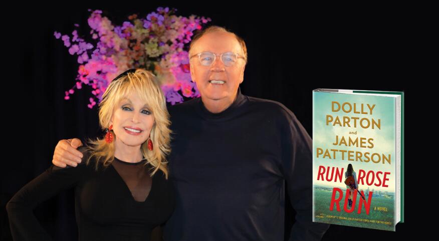 Dolly Parton and James Patterson, book Run Rose Run