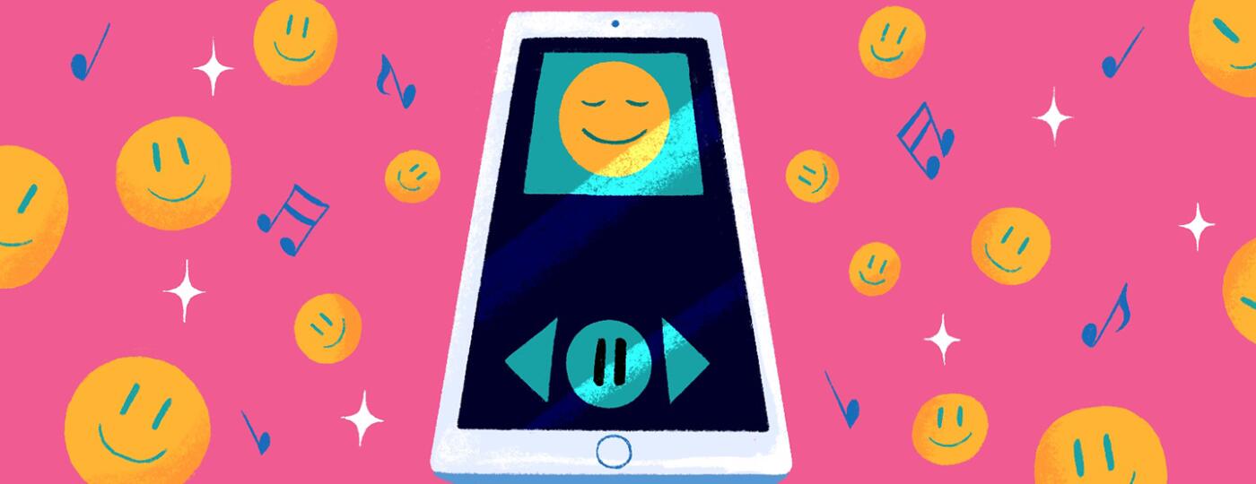 illustration_of_happy_faces_and_phone_for_Dont_Worry Be_Happy_spotify_playlist_ by_Charlot_Kristensen_1440x584.jpg