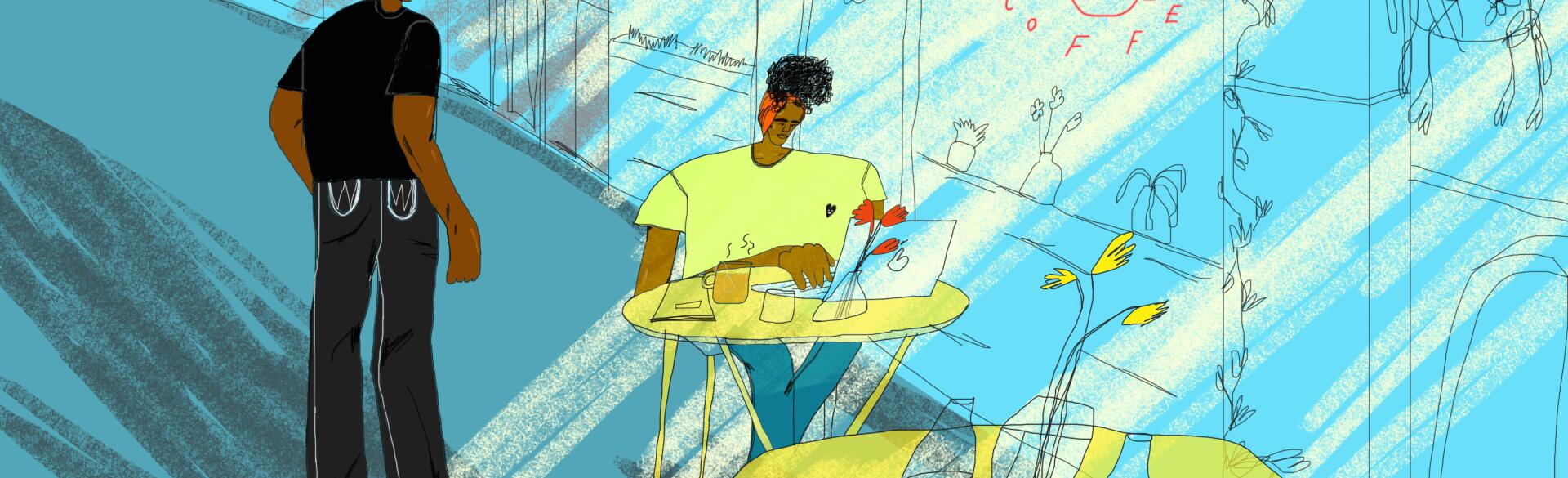 Toxic Relationship, illustration, aarp, sisters