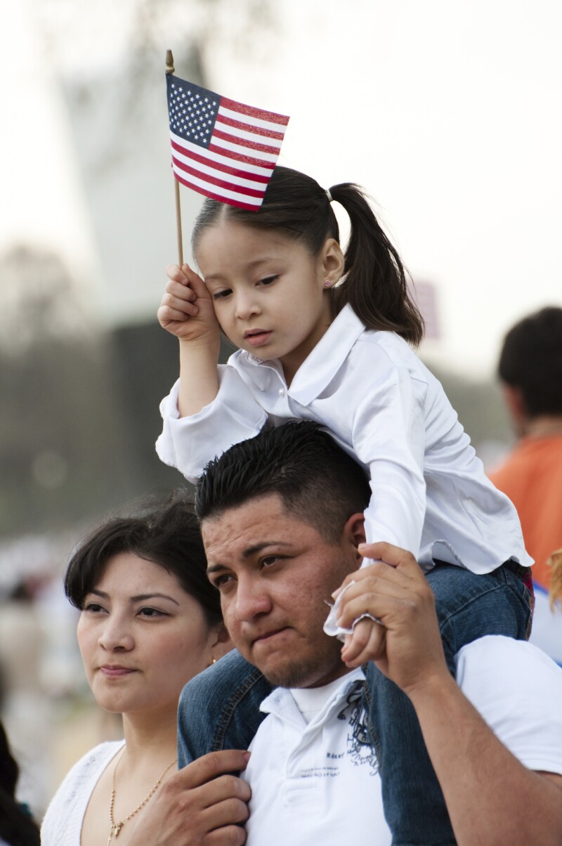 Immigration Rally in Washington