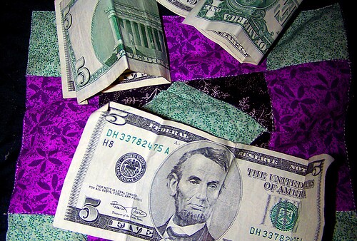 five dollar bills full