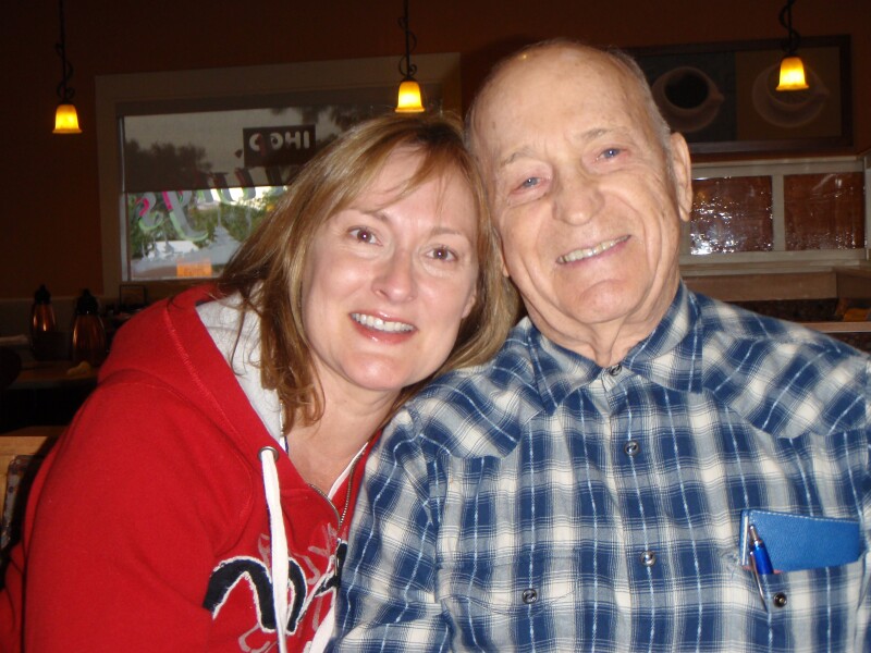 Amy Goyer Lives fathers Day every day with Dad who has Alzheimers.