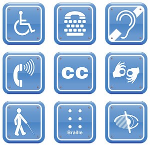 Disability Icon Set