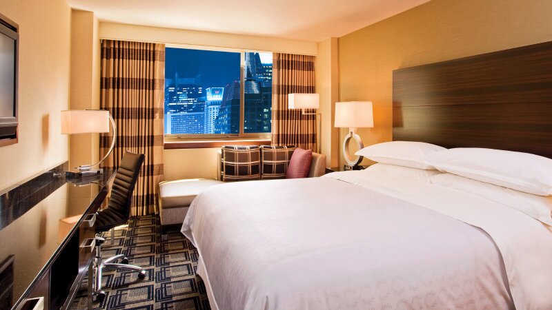 Dormitorio del hotel Sheraton Times Square