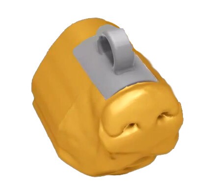 3-D printed dog nose