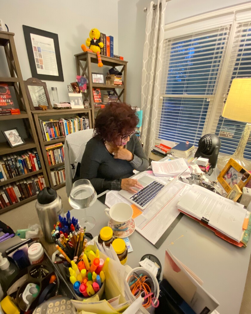 Wanda in her writing space.jpg