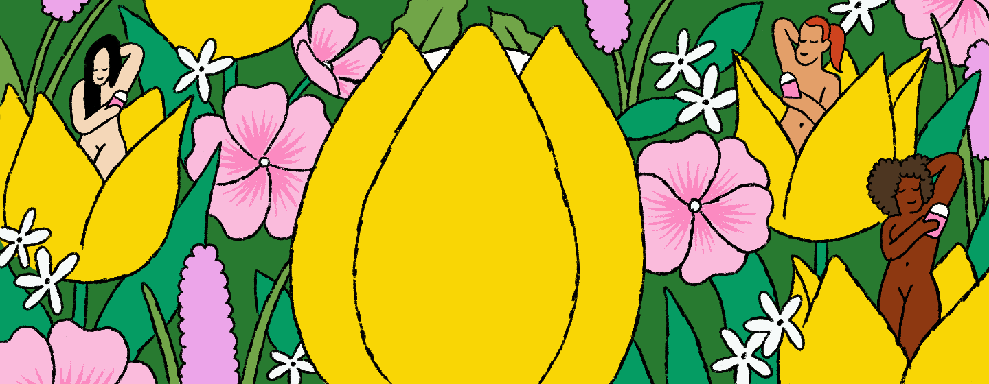 animation_illustration_of_flower_blooming_a_deodorant_and_females_applying_deodorant_in_the_garden_by_Min_Heo_1440x560.gif